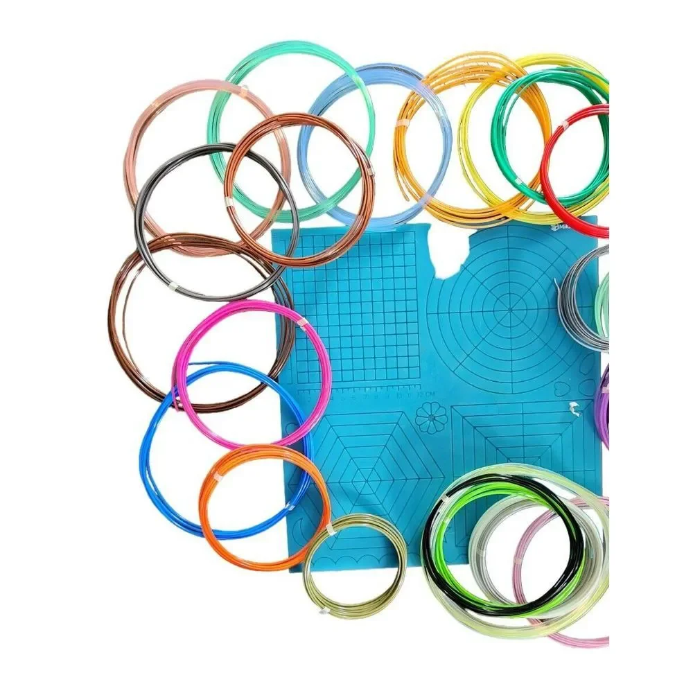 3D Pen PLA Filament Refills‎ and Silicon Mat